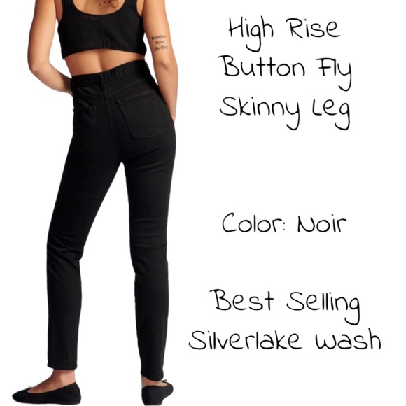 EVE Denim THE ANNABEL in Noir -Size 28 - Picture 2 of 14